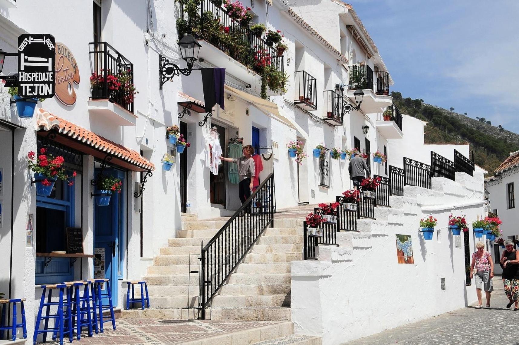 Precioso Apartamento Con Vistas En El Centro De Mijas Pueblo Eksteriør billede